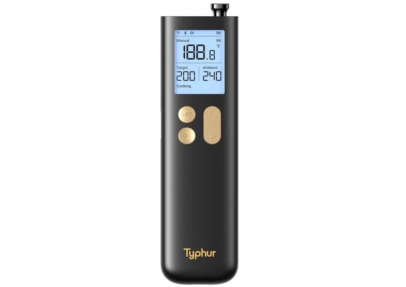 Typhur Sync Gold Lite single-probe wireless thermometer with LCD display